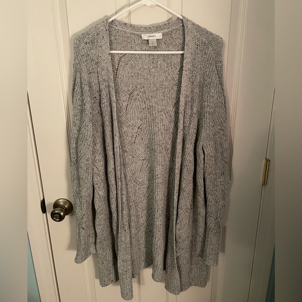 Simple Gray Cardigan